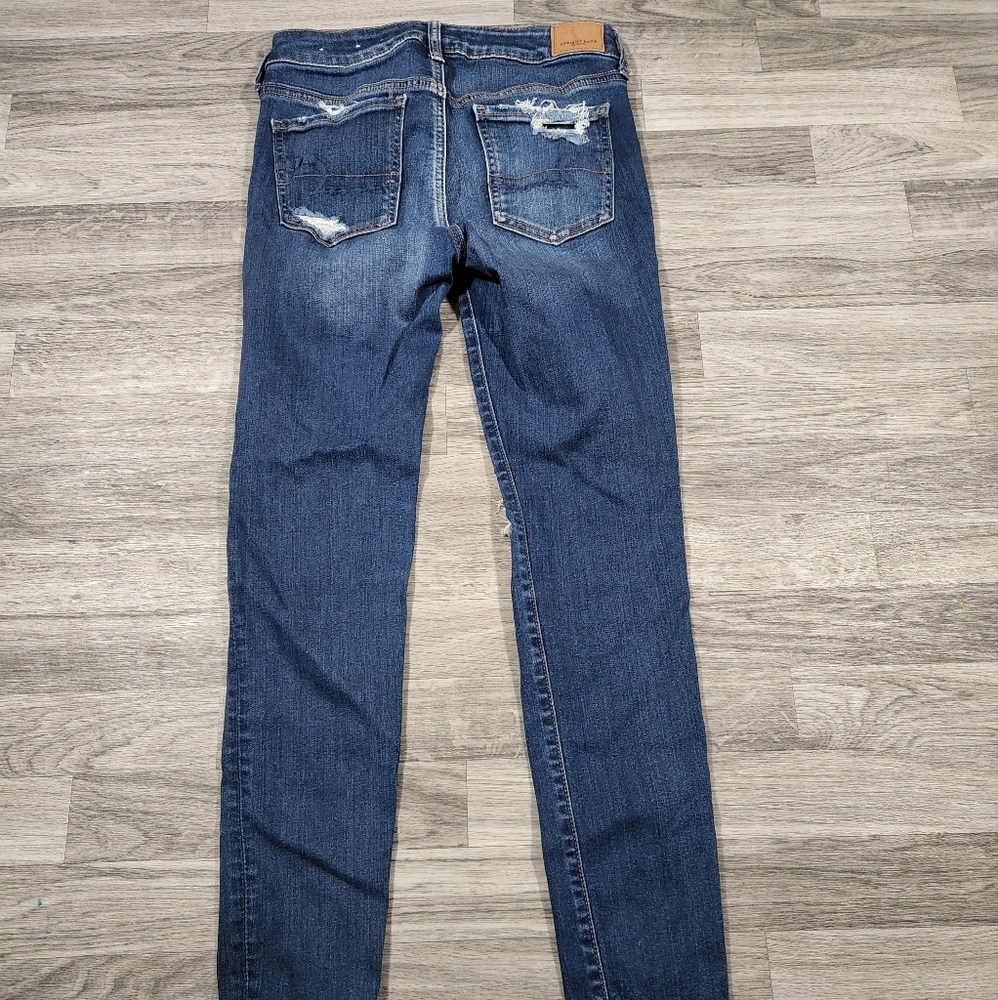 American Eagle Women's Jeans Size 4 Regular Super Stretch